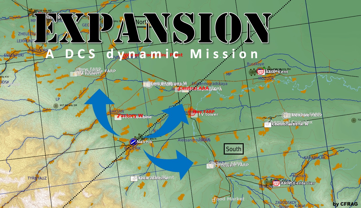 Expansion - a dynamic Mission and Sandbox [singe and multi player]